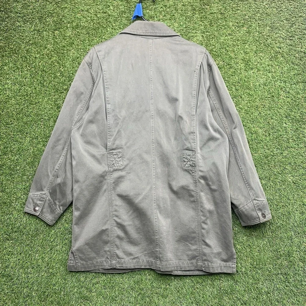 Vintage Banana Republic Jacket Mens XS Extra Small Green Chore Barn Utility Coat